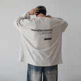 RESEARHヘビーサイズロングスリーブTシャツ