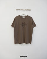 バニーチェックワッペン半袖Tシャツ