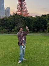 ASCLO Tokyo Evening Check Shirt (3color)