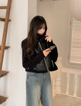 JF Slit Round Rib Loose Knit (5color)