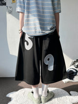 Baby Patch Number Print Bermuda Shorts 4color