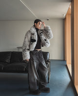 Luffy Laser Balloon Denim Pants