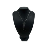 [Celeb pick] Mellow loose ribbon Necklace