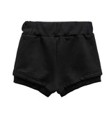 アクティブウォッシュ加工スタッドショートパンツ