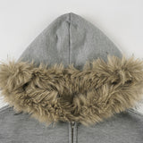 Cloud Fur Hoodie Jacket 233405455