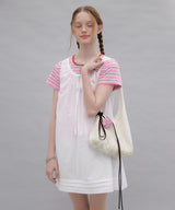 Multi Striped T-shirt - Pink
