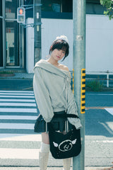angel furlogo suedebag