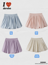 A-line pumpkin pocket mini skirt