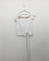 ボーントゥービーオフショルダーTシャツ (2color)