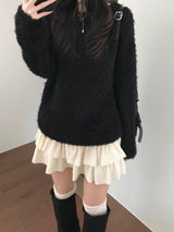 マーガレットボートネックニット (2 colors)