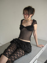 NOIR RUFFLE トップス