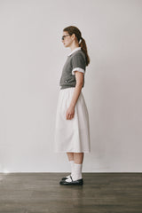 Camel round half knit (Dark grey)