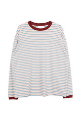 No.1056 P napping stripe warmer T (3color)