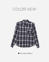 [MADE] Beck Checkered Pad Shirt