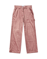 25FW WOMAN ベルベットストレートパンツ ピンク
