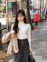 [SHOPPERMADE] ソフトタッチモダルタートルネックTシャツ(5color)
