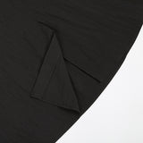 エッセンシャルフレアスカート (BLACK)