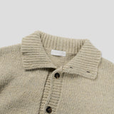 Eden high neck knit cardigan