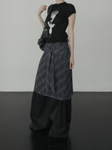 Ar knot check skirt