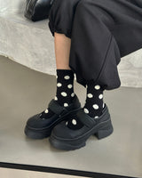 Velcro hooves pump loafers