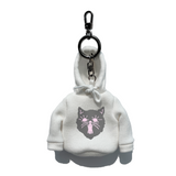 EDCL HOODIE _ CAT PINK _ WHITE