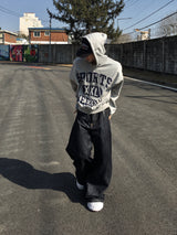 Nodric Slub Wide Flare Denim Pants