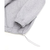 HUKE Logo Grey Half zip-up MTM
