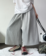 CARPENTER CARGO SEMI-BALLOON WIDE BERMUDA 💙🩶🖤🤍5COLOR