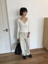 Clean Fit Cotton Pants (4color) 