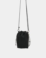Stripes mini bag BLACK