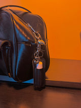 Good kisses initial lipbalm keychain (3color)