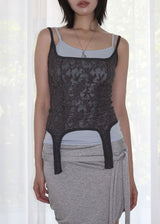 EVE LACE SLEEVELESS TOP (3color)