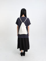 Girl string bag - White
