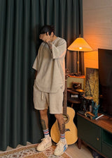シムズ ニット カフド ショートスリーブ Tシャツ 9カラー