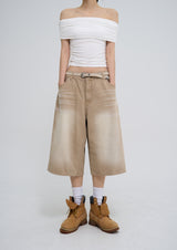 Sweet Carpenter Washing Three Quarter Bermuda Pants