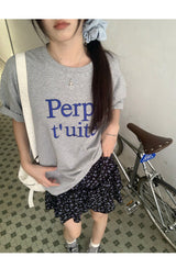 パルフェコットンルーズフィット半袖Tシャツ