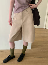 [MADE/XS-XL] five-pocket bermuda pants