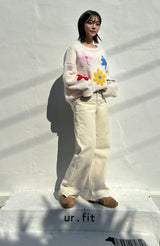 LIN BLANC COLOR DENIM PANTS code 18300