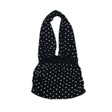 Dot halter top