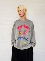 VENTIQUE ピグメントブラッドスウェットシャツ 2colors
