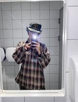 No.1046 PJ check SHIRT (10color)