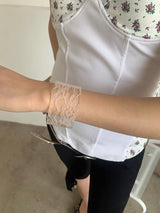 Lace flower bangle(2color)