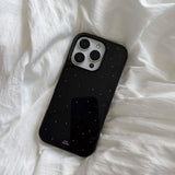 スノーウィングスマホケース（ブラック）