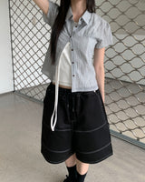 Small check shirts