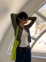 Halsey Stripe Knit Cardigan