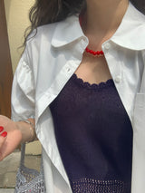 [MADE] RODYL FRILL KNIT SLEEVELESS