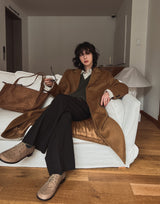 Melbourne single maxi coat
