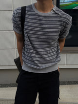 Lek danjara henley neck short sleeve t-shirt