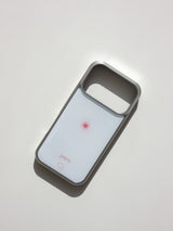 [MADE] Pure Flower Epoxy Silver Bumper Case [iPhone/Galaxy]