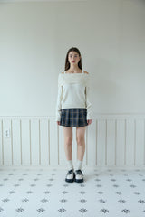 STRAP WOOL OFF SHOULDER KNIT (3 COLORS)